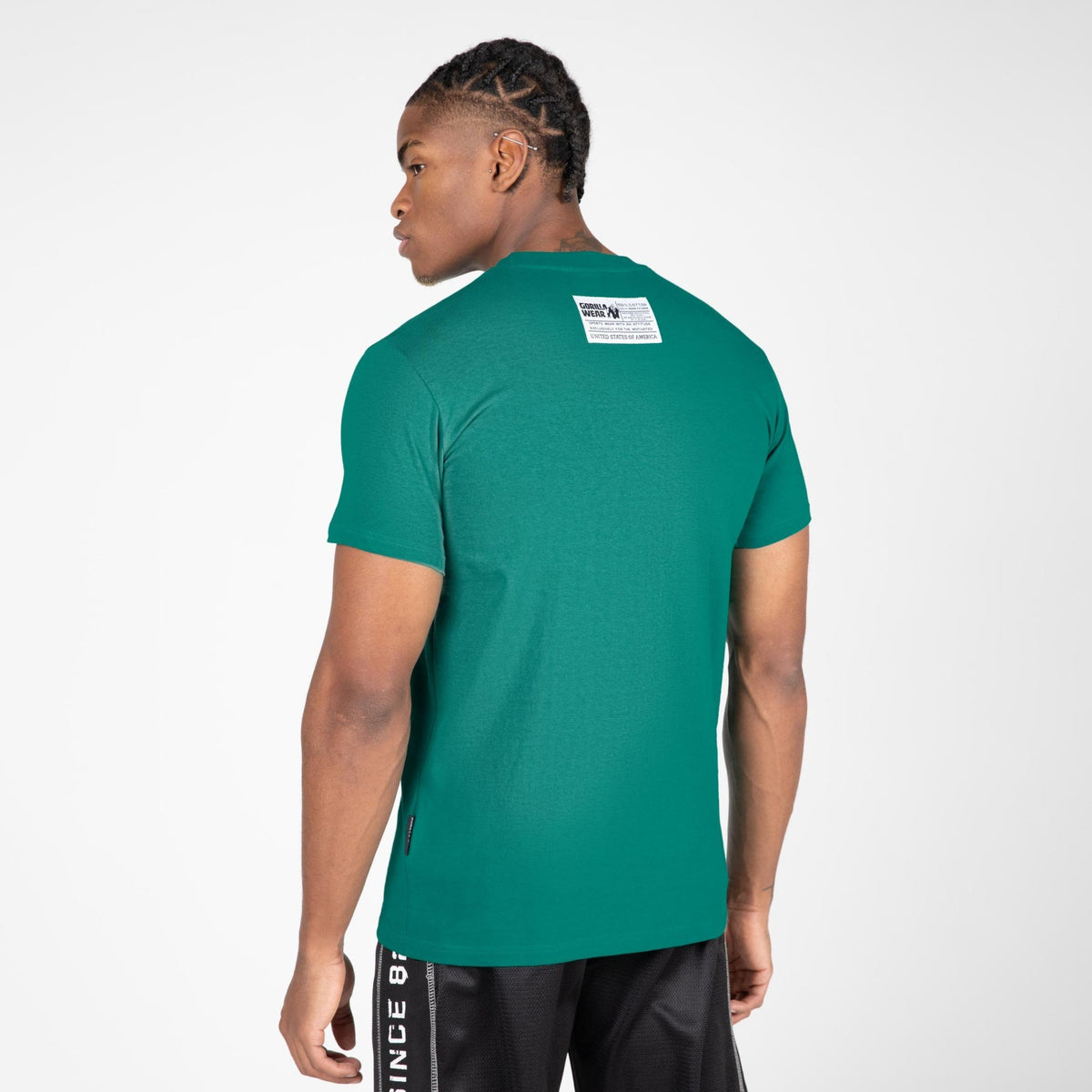 Gorilla Wear Classic T-Shirt - Teal Green - Gorilla Wear | Kraft & Kontroll