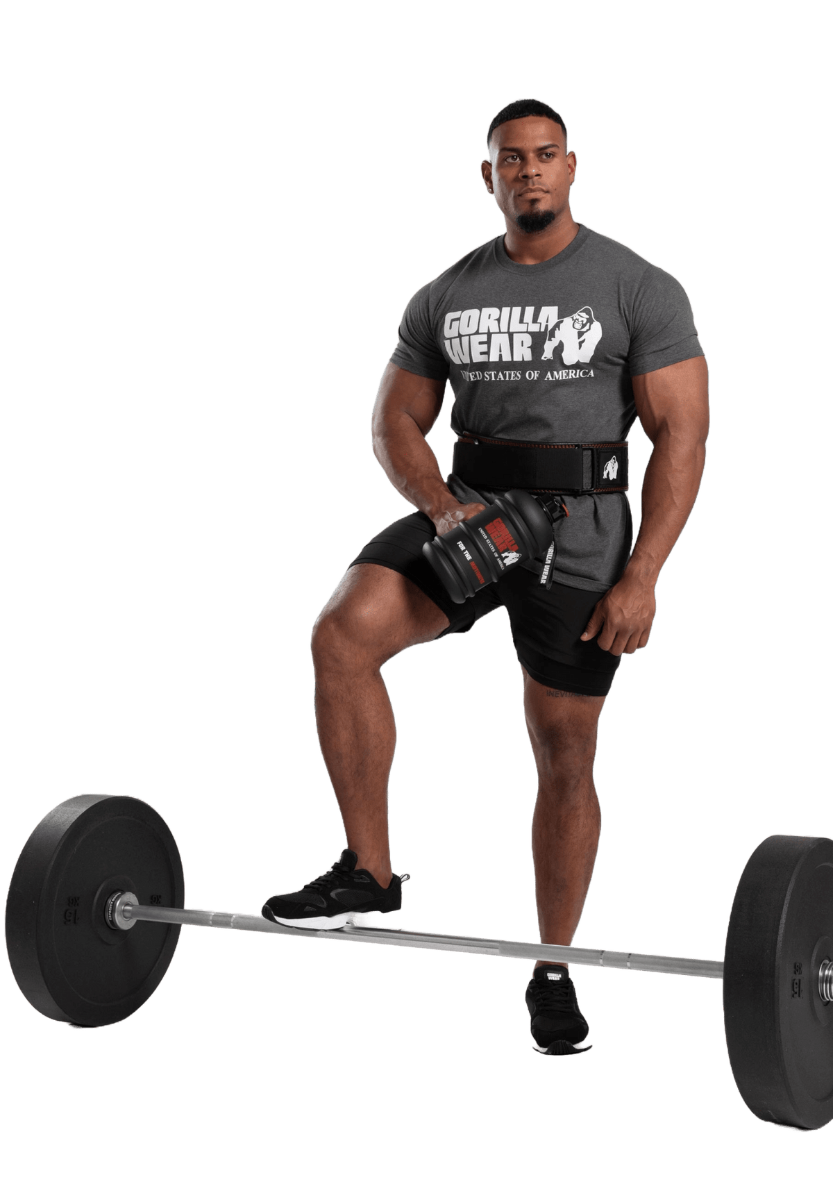 Gorilla Wear Classic T-Shirt - Dark Grey - Gorilla Wear | Kraft & Kontroll