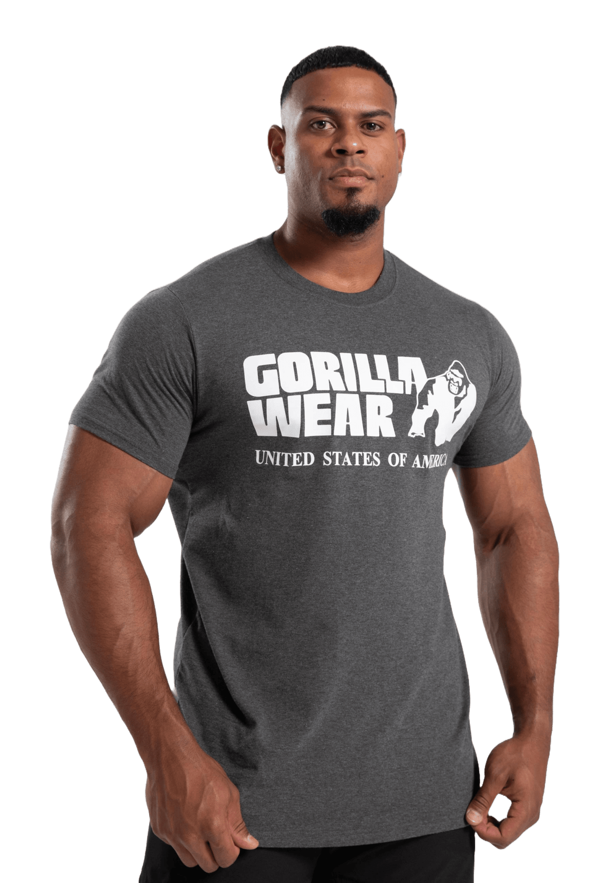 Gorilla Wear Classic T-Shirt - Dark Grey - Gorilla Wear | Kraft & Kontroll