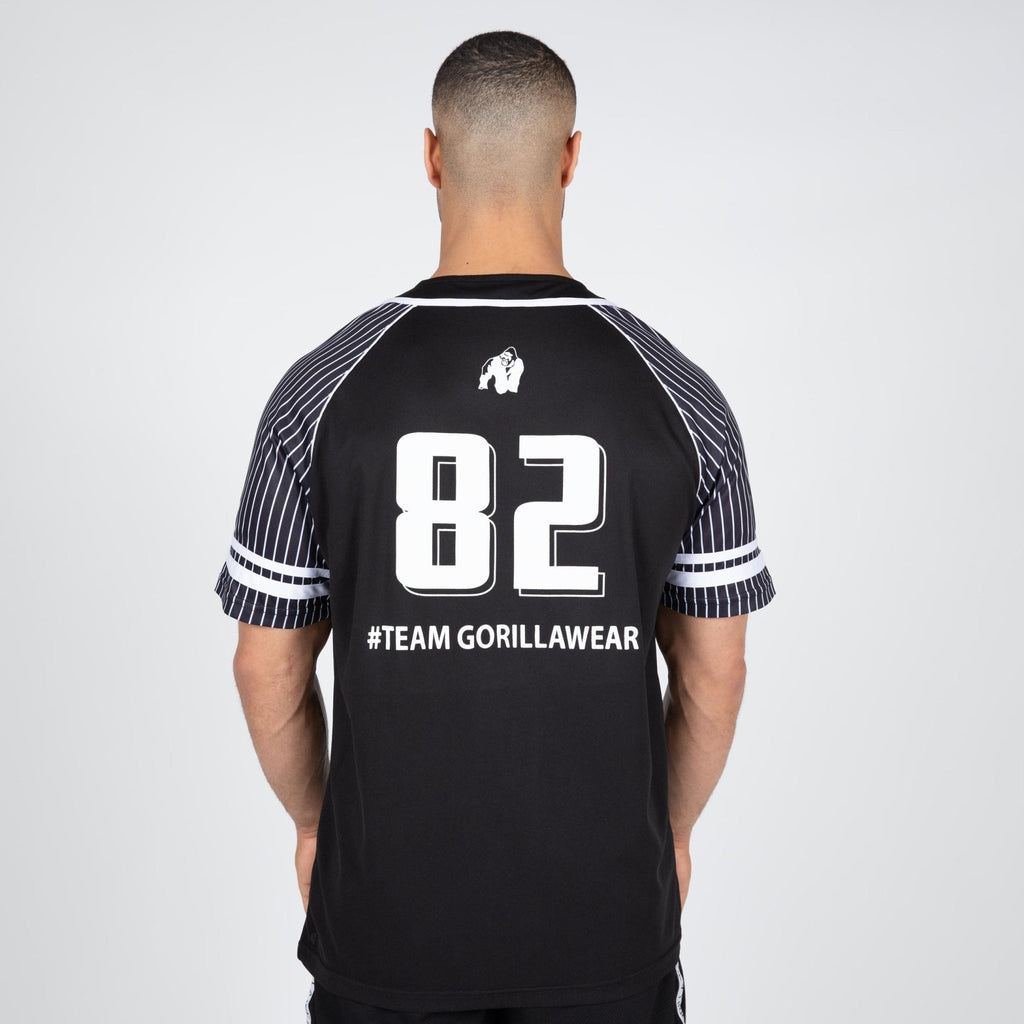 Gorilla Wear 82 Baseball Jersey - Svart - Gorilla Wear | Kraft & Kontroll