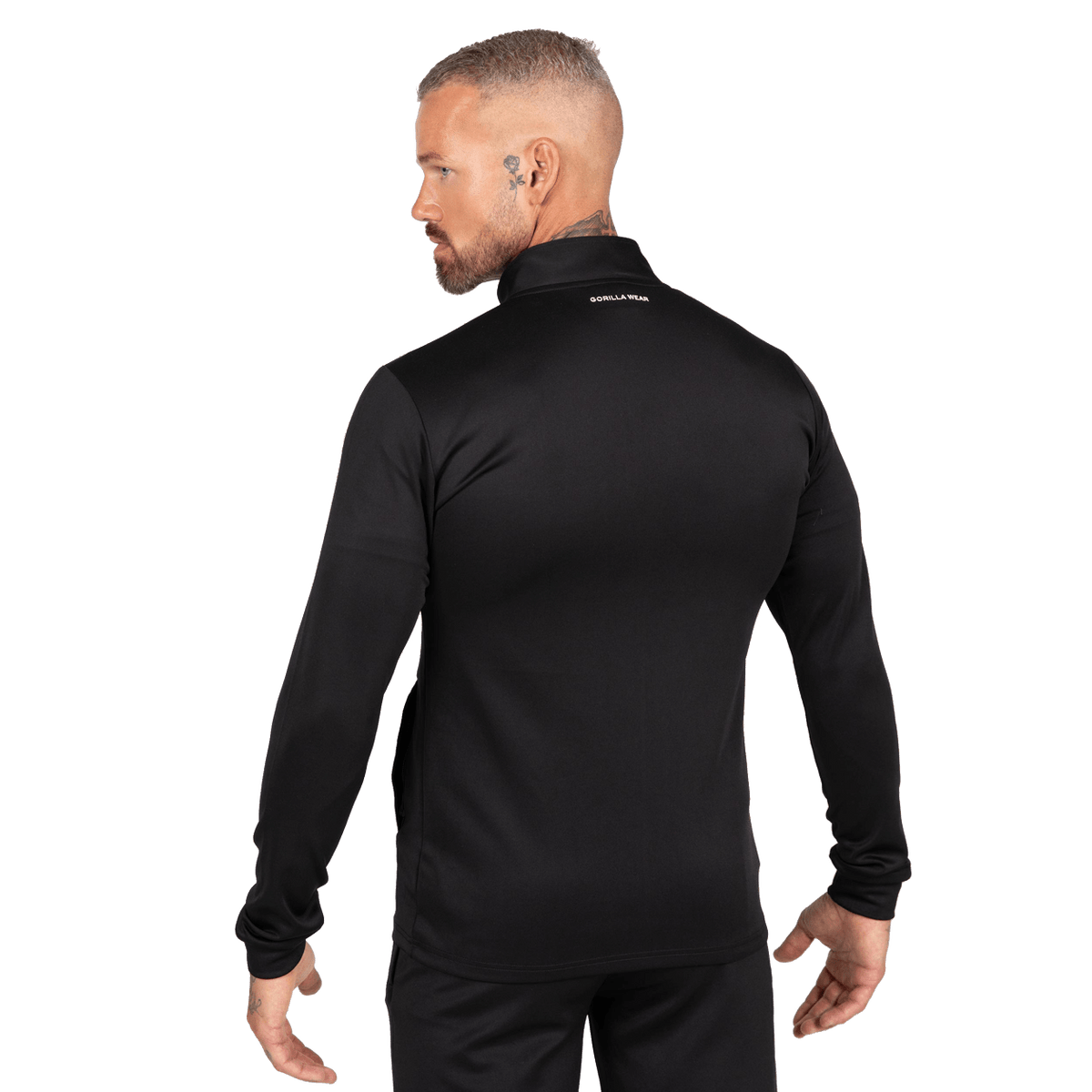Gorilla Wear Vernon Track Jacket - Svart - Gorilla Wear | Kraft & Kontroll