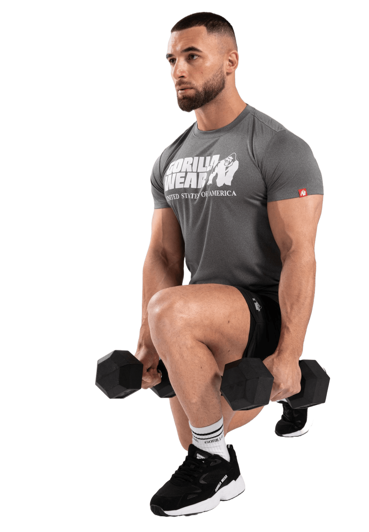 Gorilla Wear Classic Training T-Shirt - Grey Melange - Gorilla Wear | Kraft & Kontroll