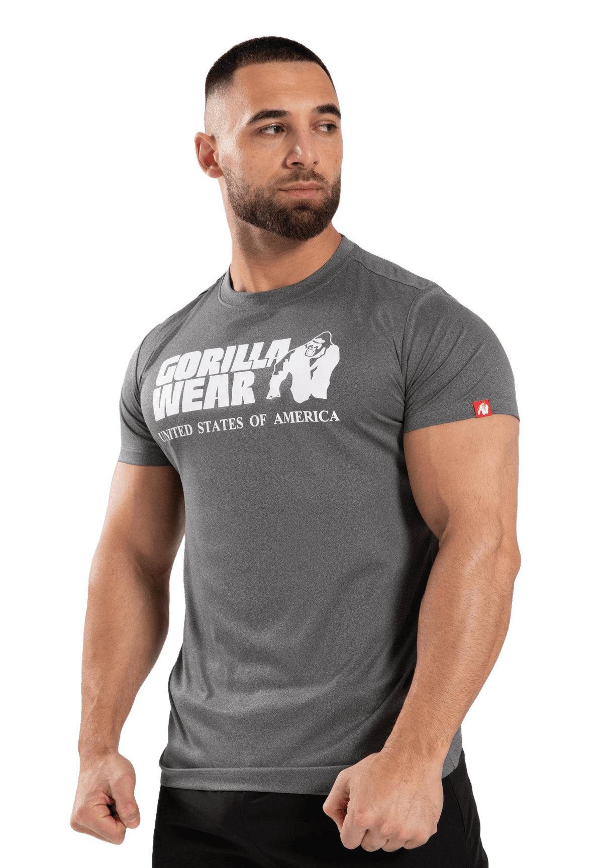 Gorilla Wear Classic Training T-Shirt - Grey Melange - Gorilla Wear | Kraft & Kontroll