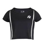 Gorilla Wear Columbia Crop Top - Svart/Vit - Gorilla Wear | Kraft & Kontroll