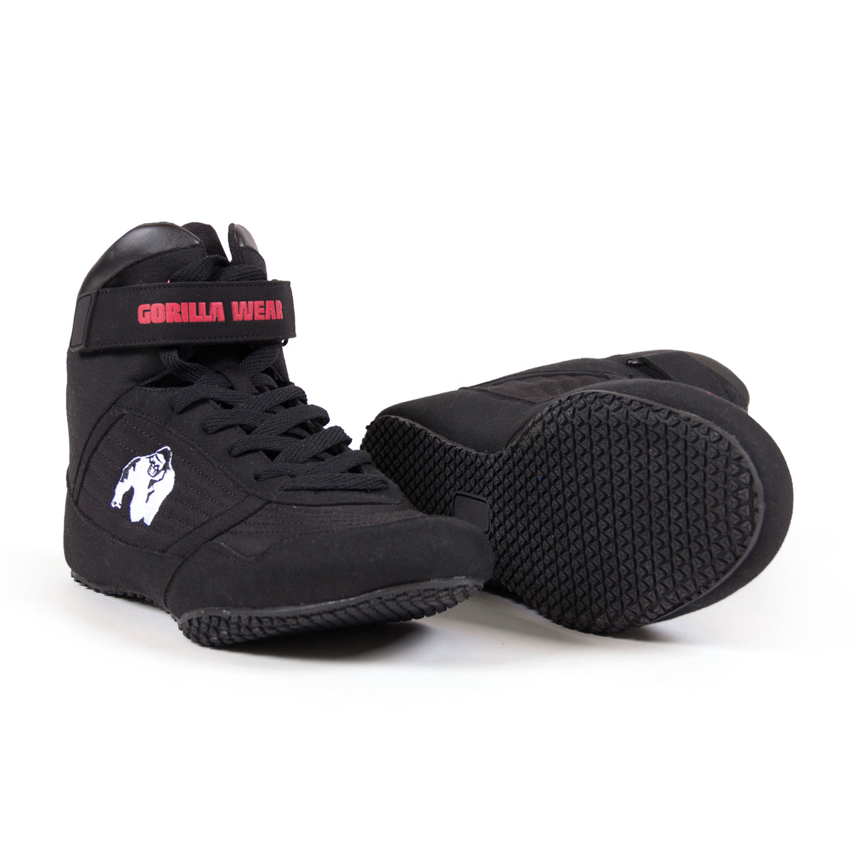 Gorilla Wear GW High Tops - Svart - Gorilla Wear | Kraft & Kontroll