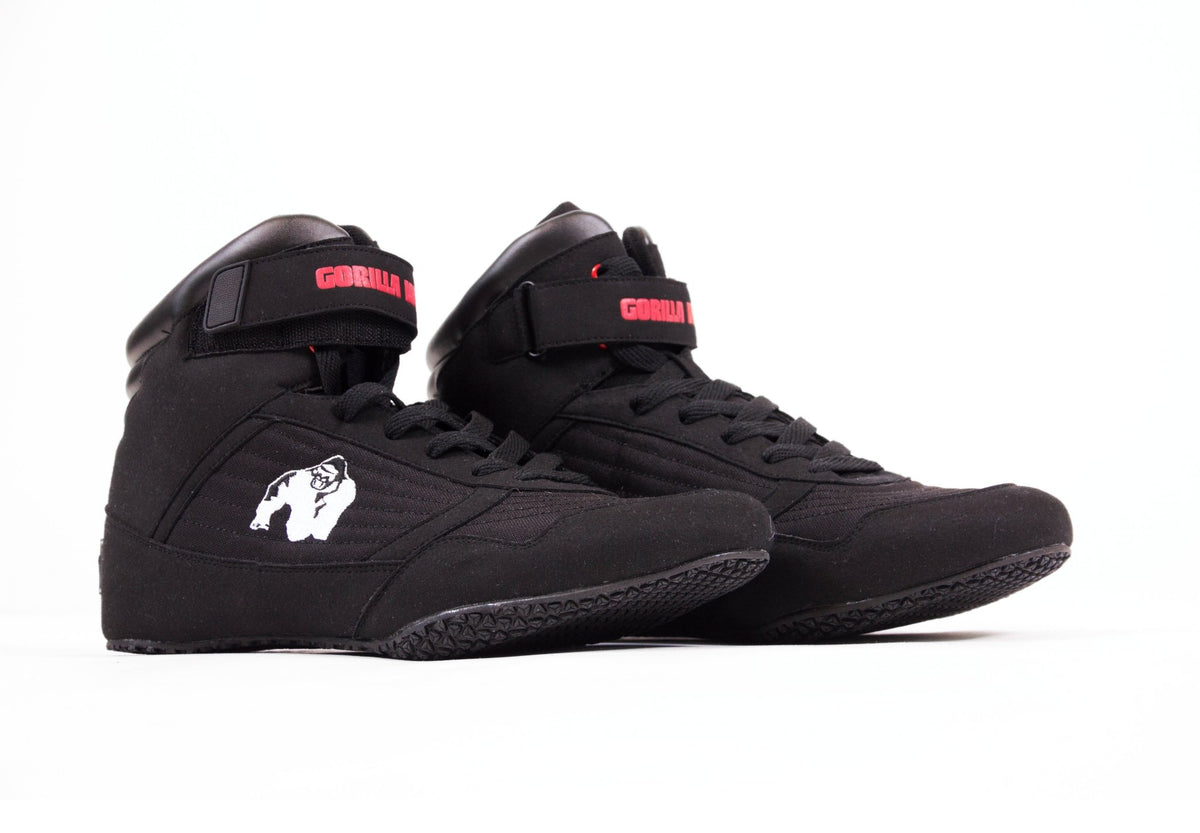 Gorilla Wear GW High Tops - Svart - Gorilla Wear | Kraft & Kontroll