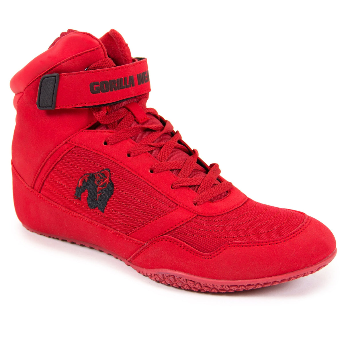 Gorilla Wear GW High Tops - Röd - Gorilla Wear | Kraft & Kontroll