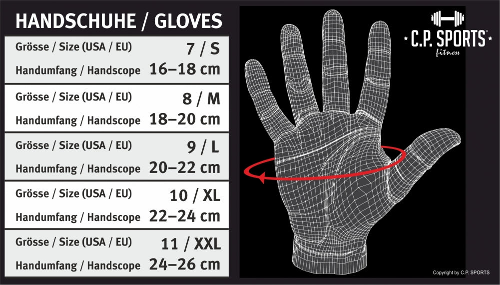 C.P. Sports Iron Glove - Svart