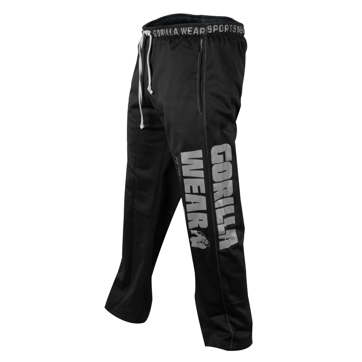 Gorilla Wear Logo Mesh Pants - Svart - Gorilla Wear | Kraft & Kontroll