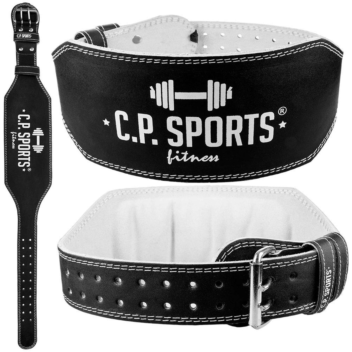 C.P. Sports Wide Lifting Belt - Svart