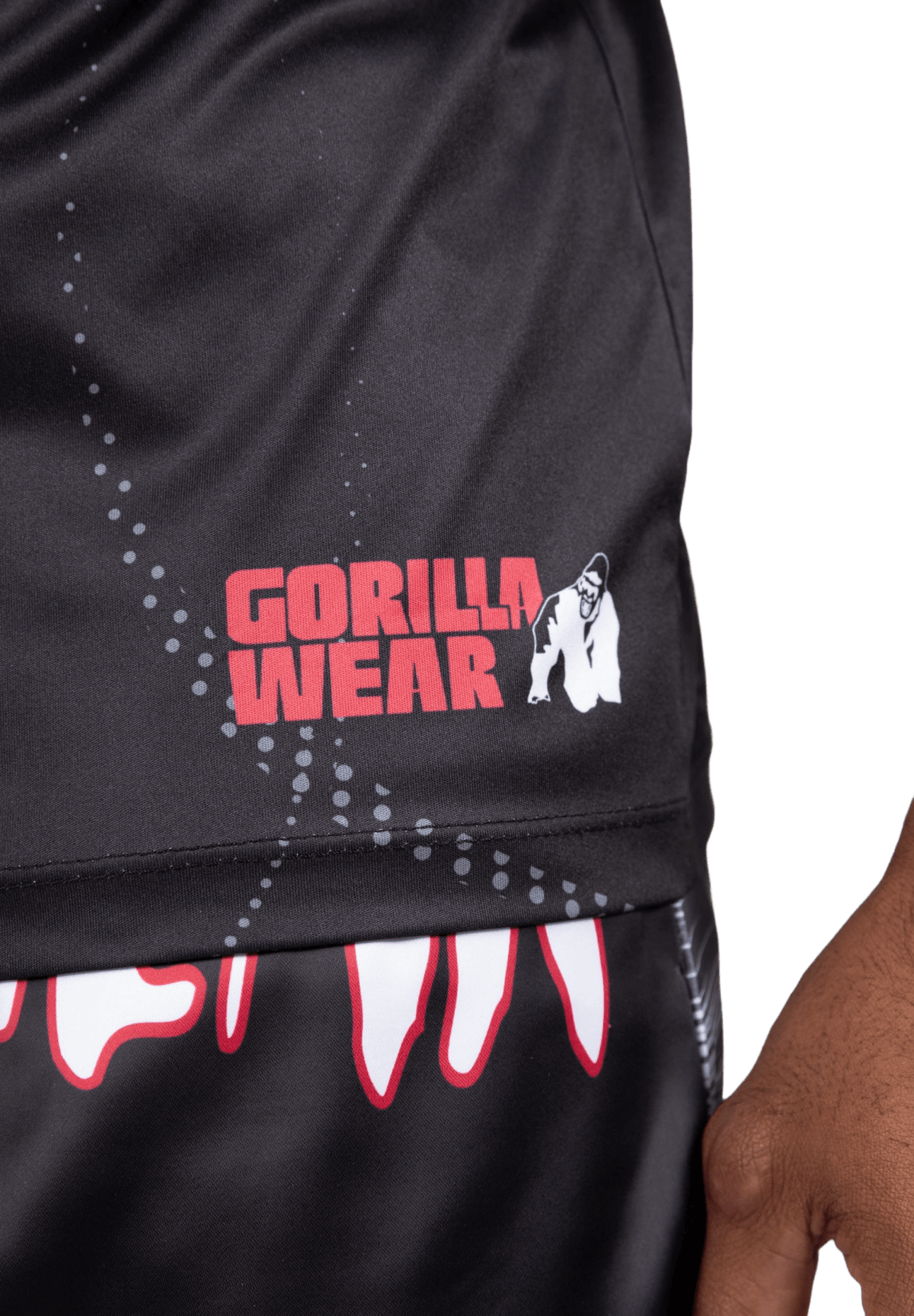 Gorilla Wear Clayton T-Shirt - Svart/Röd - Gorilla Wear | Kraft & Kontroll