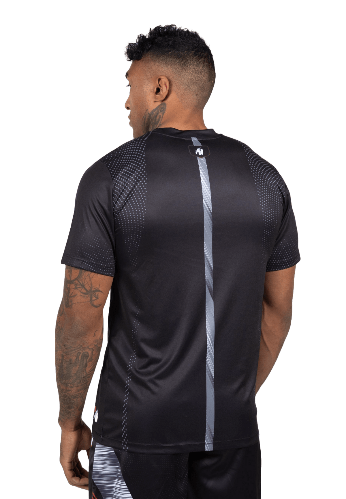 Gorilla Wear Clayton T-Shirt - Svart/Röd - Gorilla Wear | Kraft & Kontroll