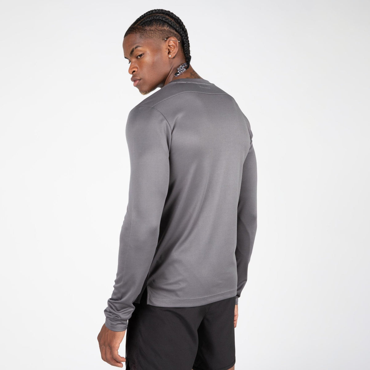 Gorilla Wear Washington Long Sleeve - Grå - Gorilla Wear | Kraft & Kontroll