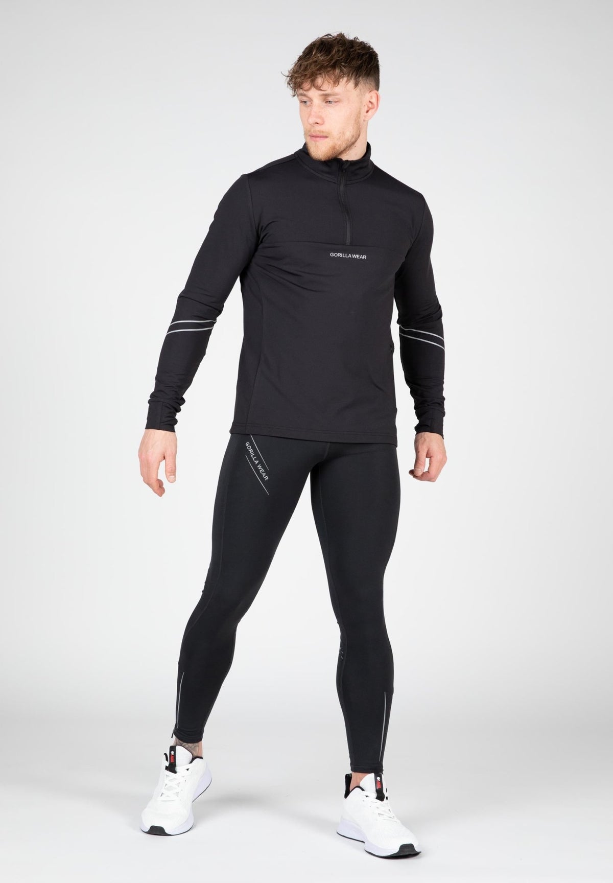 Gorilla Wear Noxen Long Sleeve - Svart - Gorilla Wear | Kraft & Kontroll