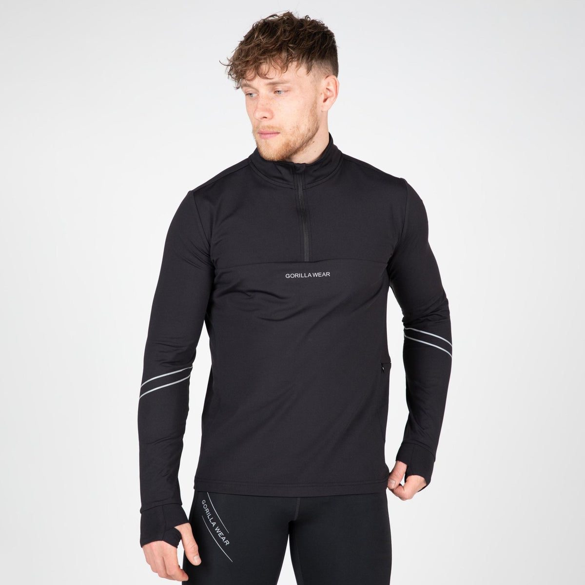 Gorilla Wear Noxen Long Sleeve - Svart - Gorilla Wear | Kraft & Kontroll