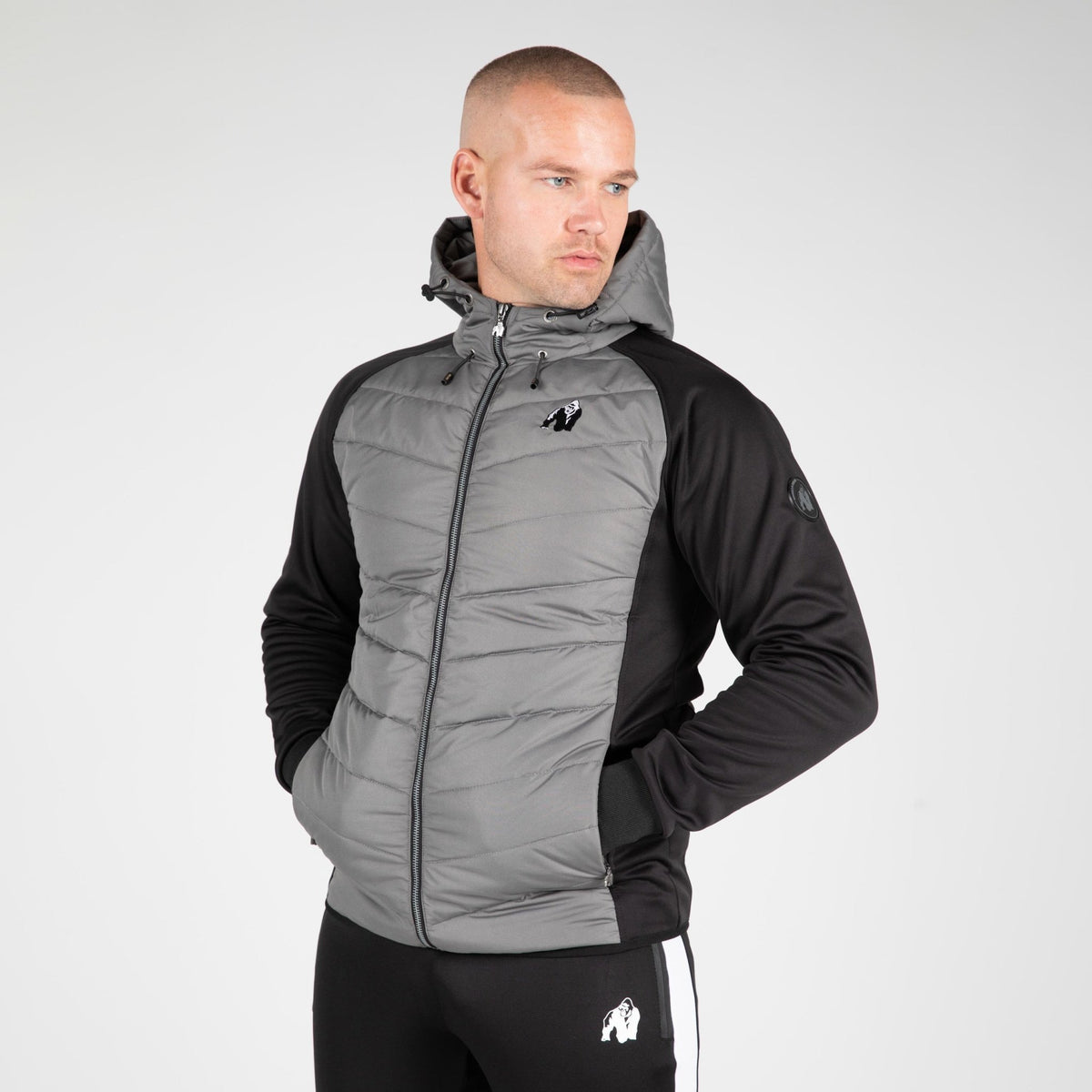 Gorilla Wear Felton Jacket - Grå/Svart - Gorilla Wear | Kraft & Kontroll