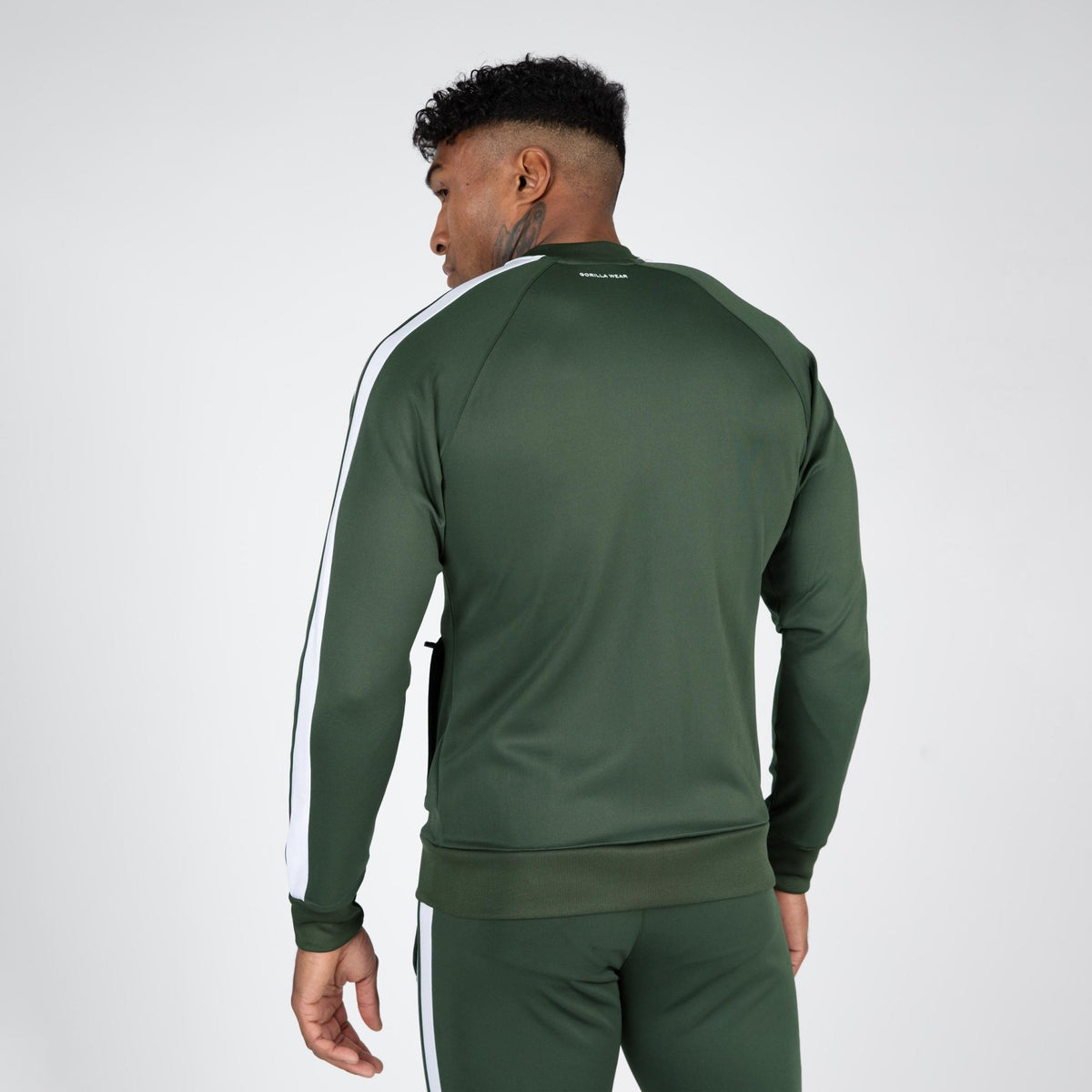 Gorilla Wear Riverside Track Jacket - Grön - Gorilla Wear | Kraft & Kontroll