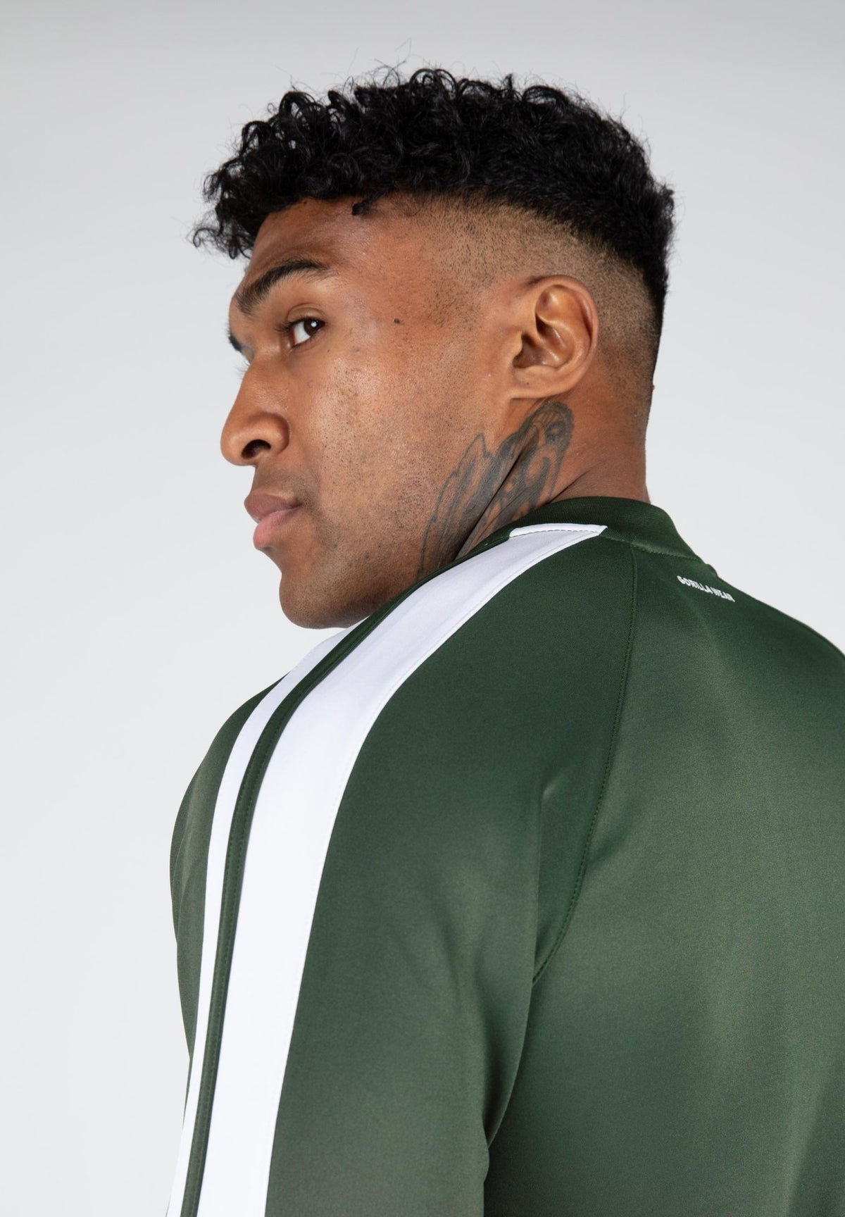 Gorilla Wear Riverside Track Jacket - Grön - Gorilla Wear | Kraft & Kontroll