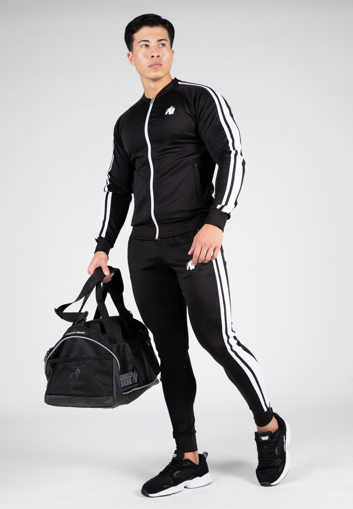 Gorilla Wear Riverside Track Jacket - Svart - Gorilla Wear | Kraft & Kontroll
