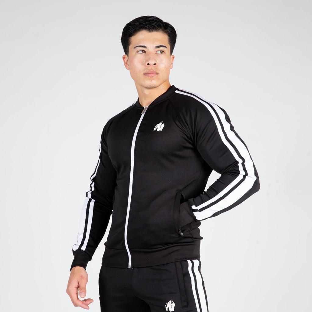 Gorilla Wear Riverside Track Jacket - Svart - Gorilla Wear | Kraft & Kontroll