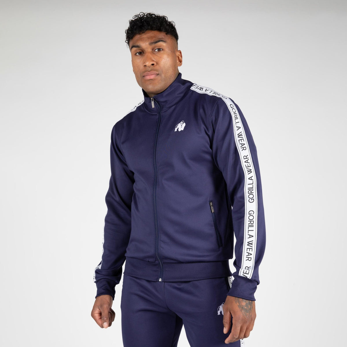 Kraft & Kontroll Delaware Track Jacket - Navy - Kraft & Kontroll | Kraft & Kontroll
