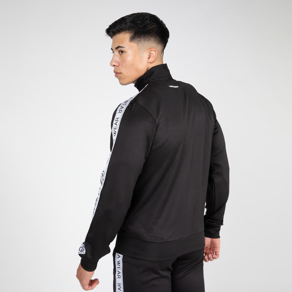 Kraft & Kontroll Delaware Track Jacket - Svart - Kraft & Kontroll | Kraft & Kontroll