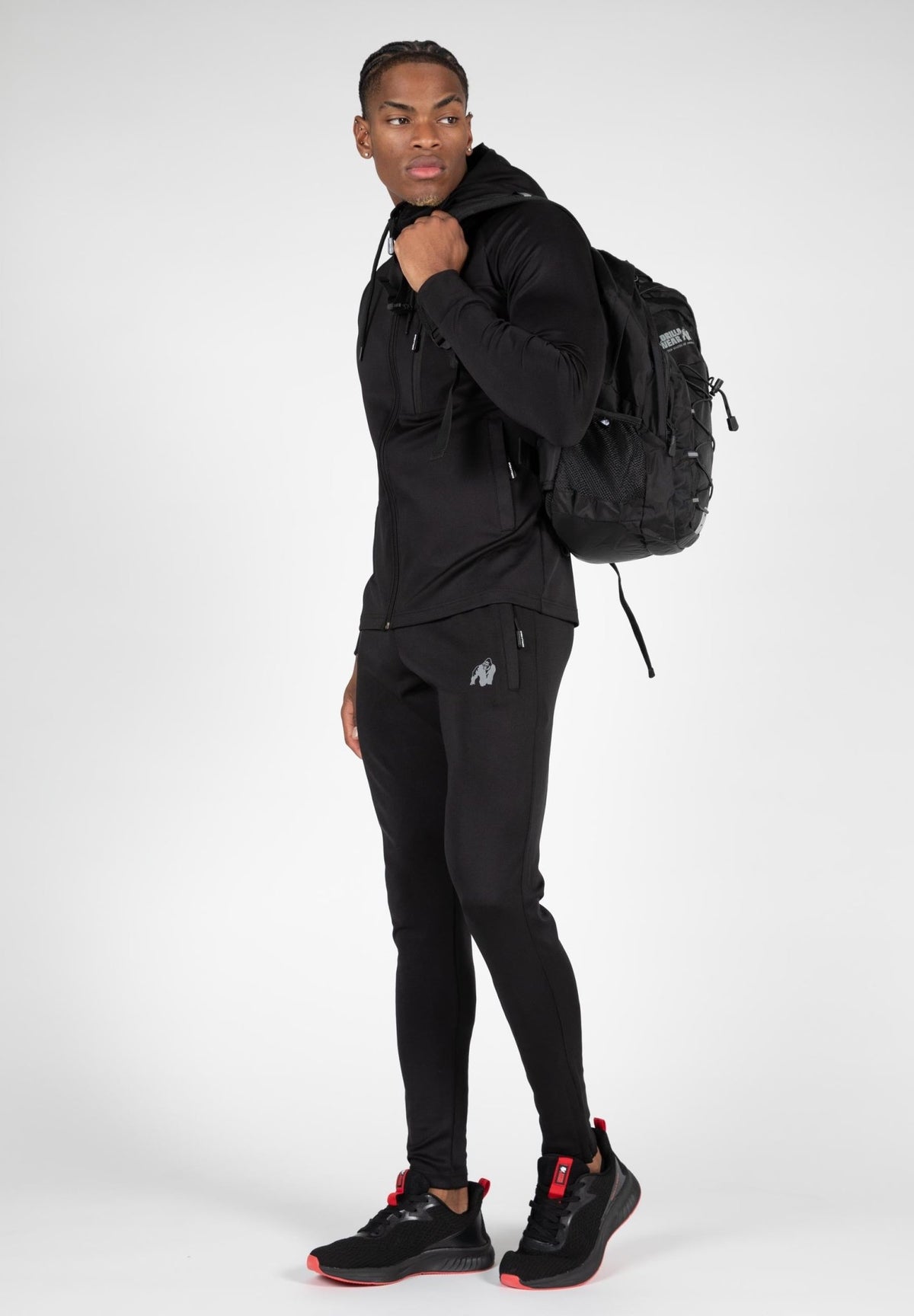 Gorilla Wear Scottsdale Track Jacket - Svart - Gorilla Wear | Kraft & Kontroll