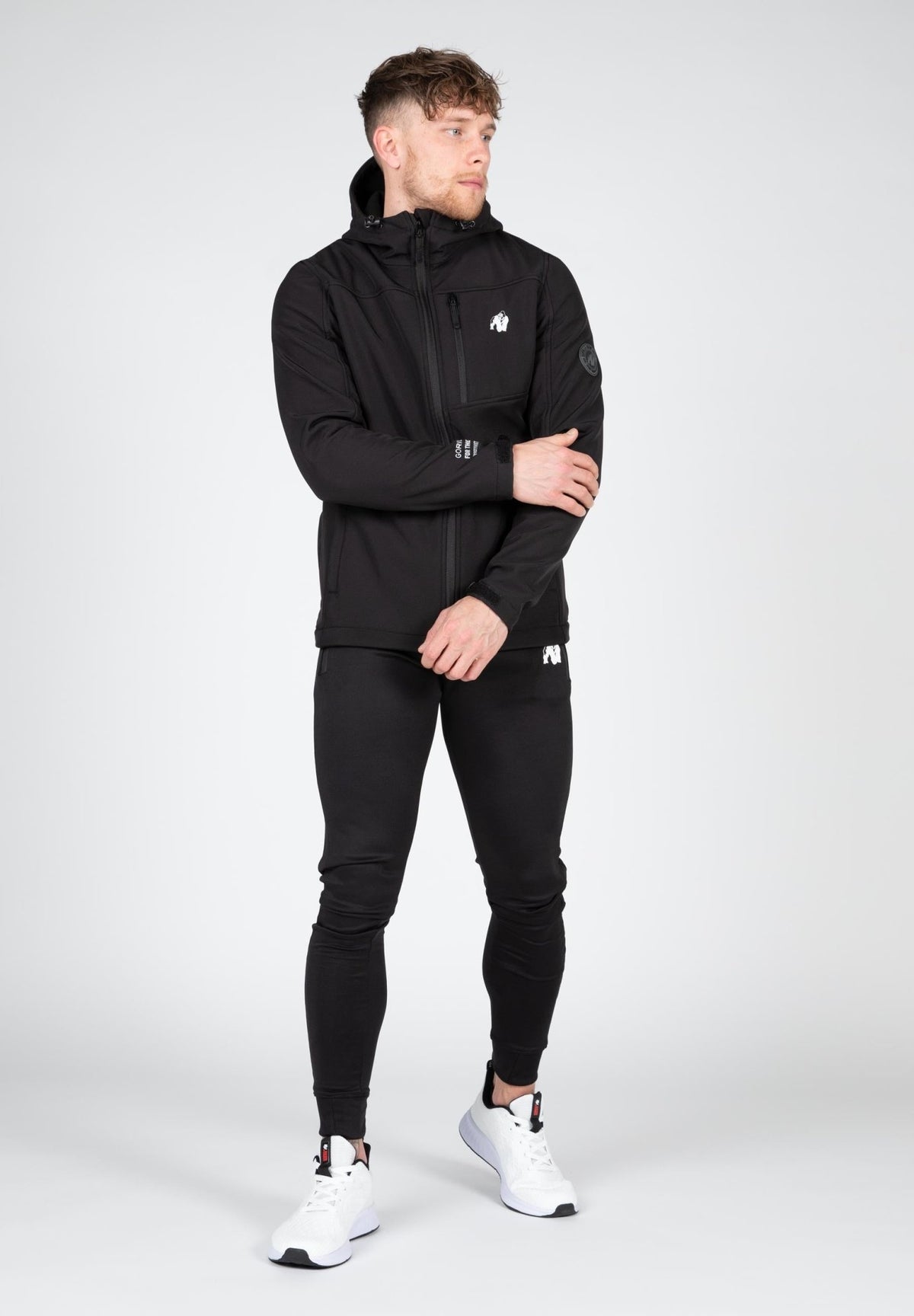 Gorilla Wear Foster Softshell Jacket - Svart - Gorilla Wear | Kraft & Kontroll