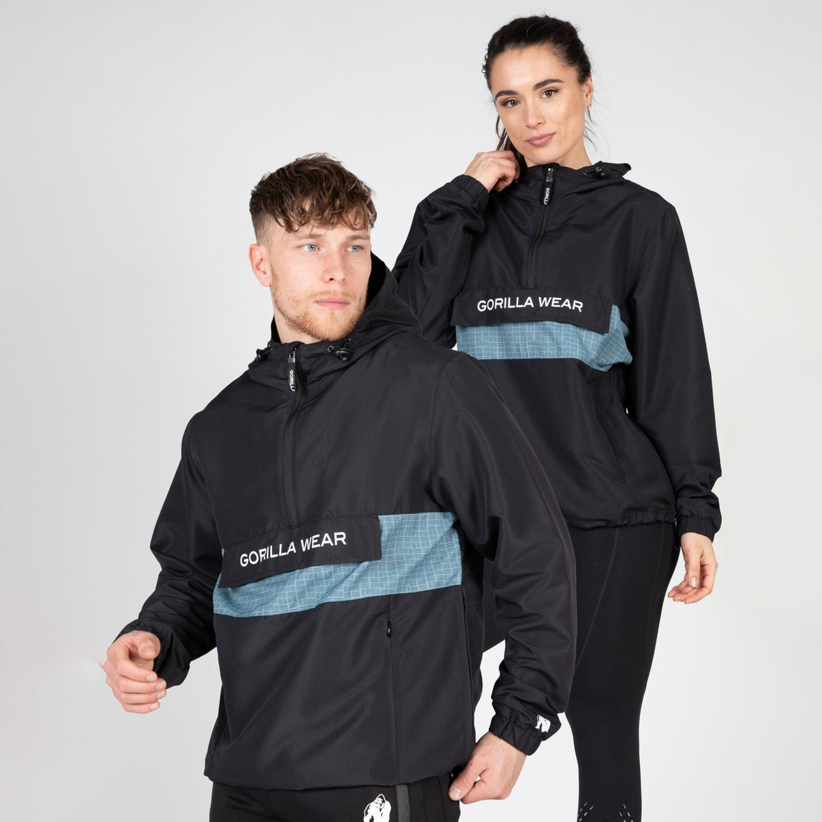Gorilla Wear Bolton Windbreaker - Svart - Gorilla Wear | Kraft & Kontroll
