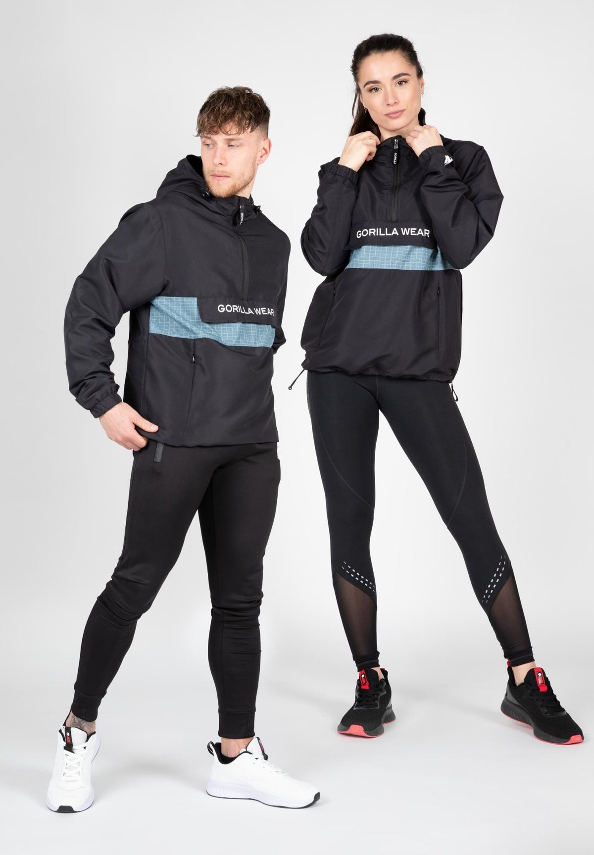 Gorilla Wear Bolton Windbreaker - Svart - Gorilla Wear | Kraft & Kontroll