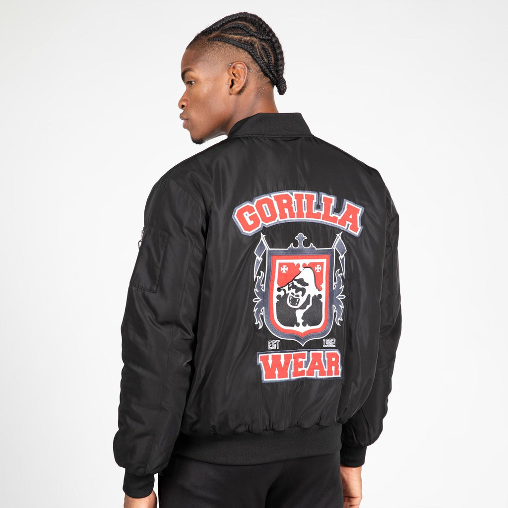 Kraft & Kontroll Covington Bomber Jacket - Svart - Kraft & Kontroll | Kraft & Kontroll