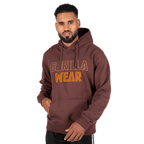 Gorilla Wear Nevada Hoodie - Brun - Gorilla Wear | Kraft & Kontroll