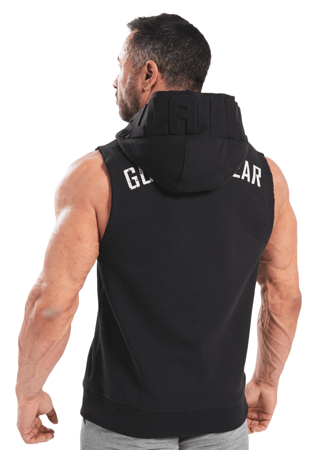 Gorilla Wear Marshall Sleeveless Hoodie - Svart - Gorilla Wear | Kraft & Kontroll