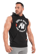 Gorilla Wear Marshall Sleeveless Hoodie - Svart - Gorilla Wear | Kraft & Kontroll