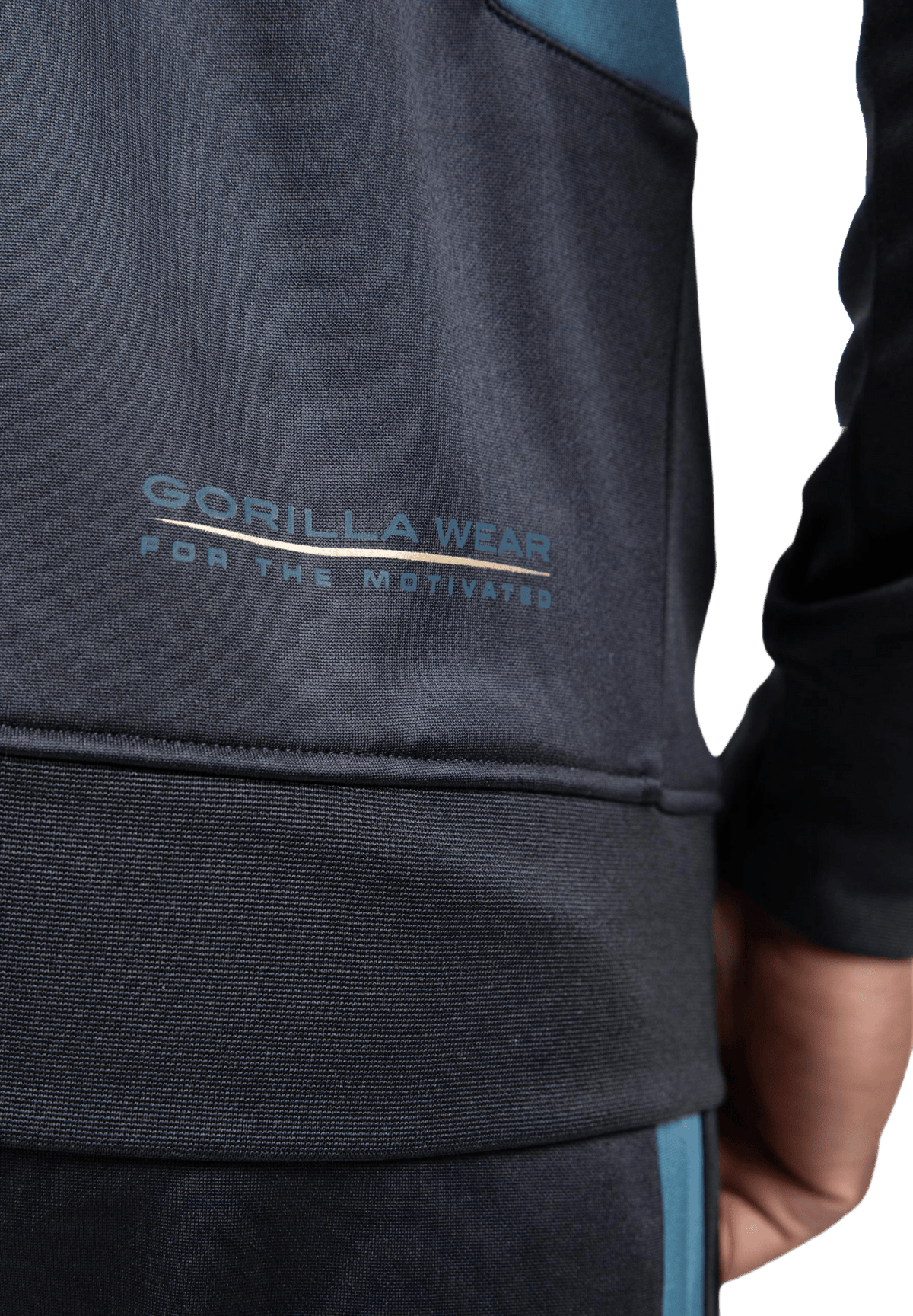 Gorilla Wear Devon Training Jacket - Grå/Blå - Gorilla Wear | Kraft & Kontroll