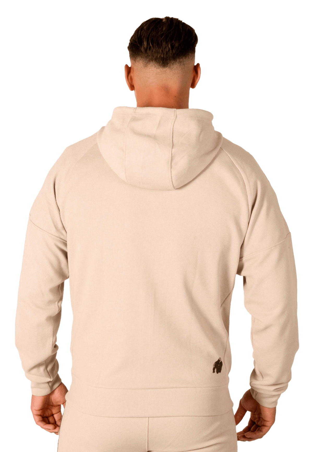 Gorilla Wear Harvey Hooded Track Jacket - Beige - Gorilla Wear | Kraft & Kontroll
