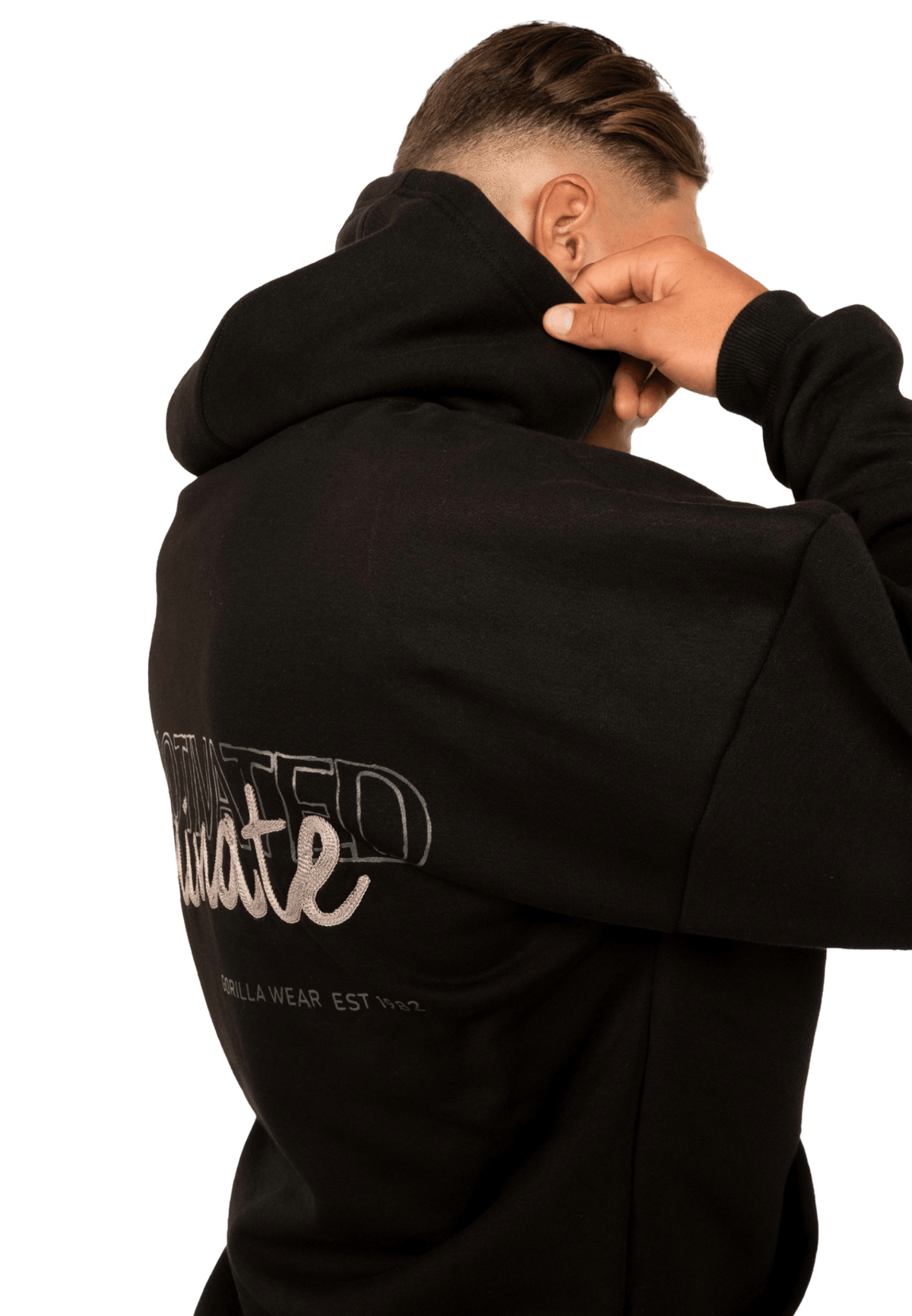 Gorilla Wear Jordan Oversized Hoodie - Svart - Gorilla Wear | Kraft & Kontroll