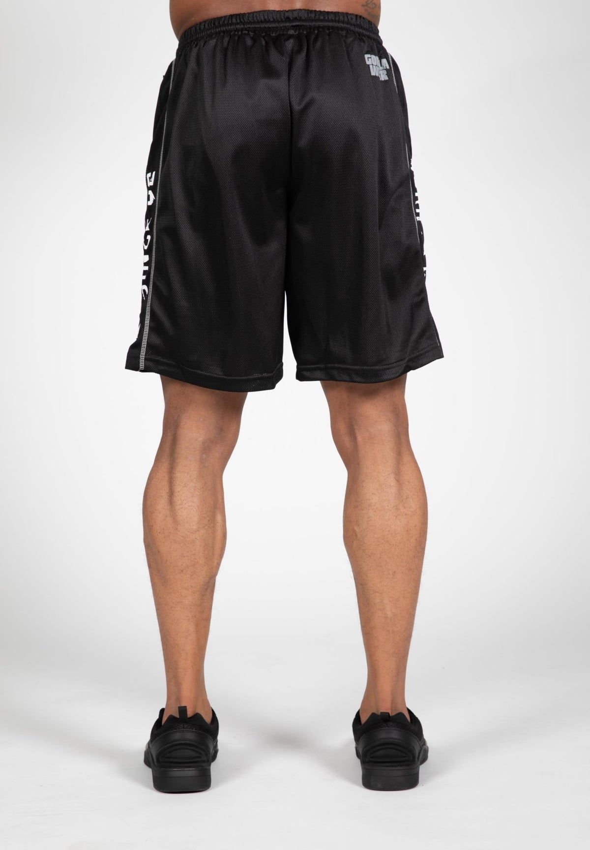 Gorilla Wear Functional Mesh Shorts - Svart/Vit - Gorilla Wear | Kraft & Kontroll