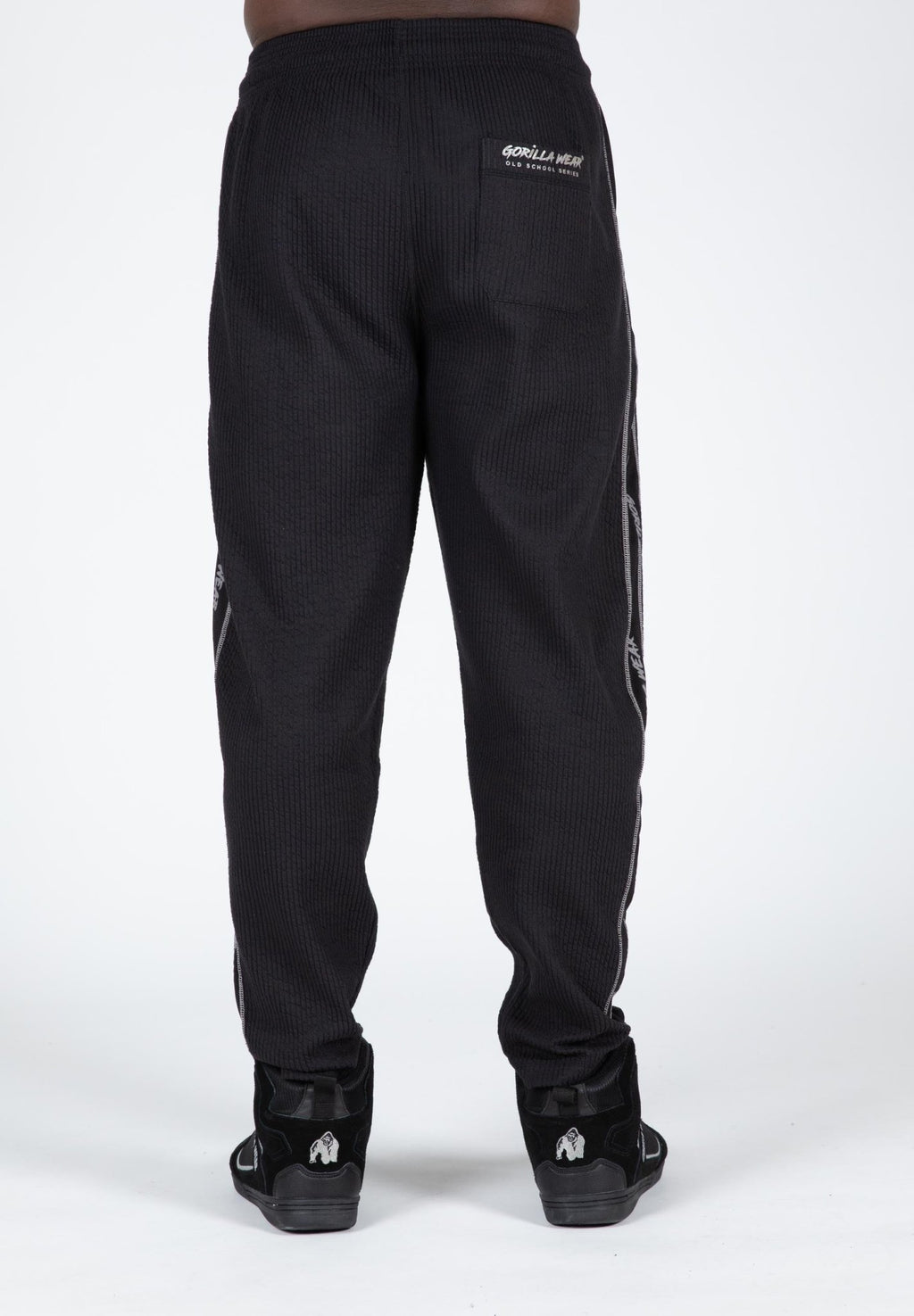 Gorilla Wear Buffalo Old School Workout Pants - Svart/Grå - Gorilla Wear | Kraft & Kontroll
