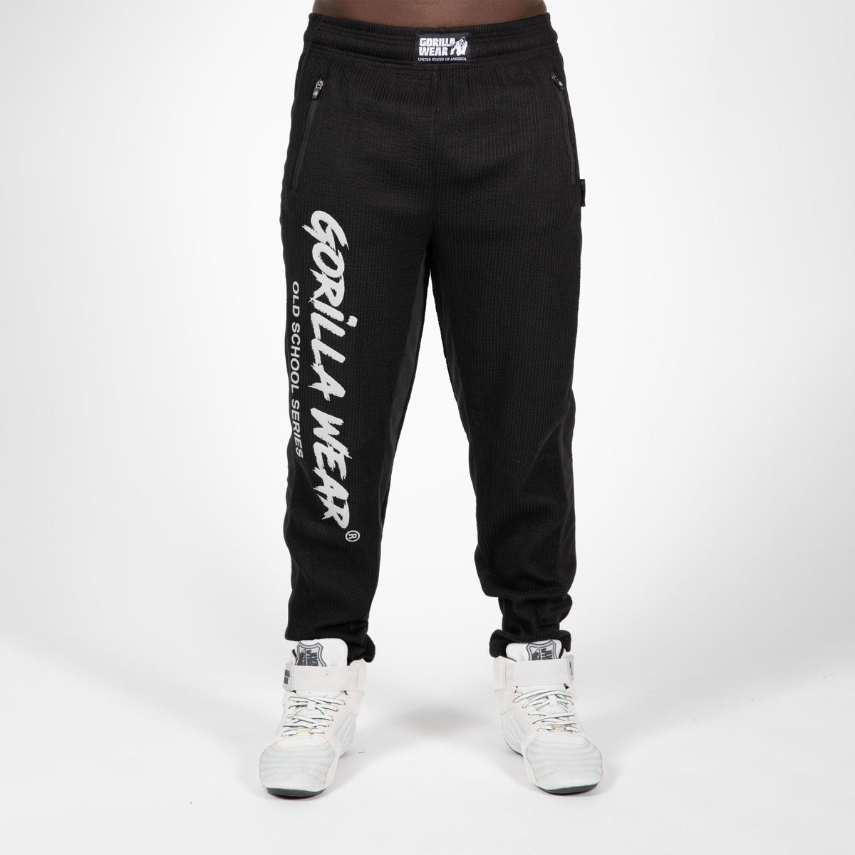 Gorilla Wear Augustine Old School Pants - Svart - Gorilla Wear | Kraft & Kontroll