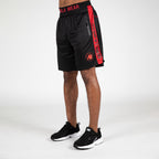 Gorilla Wear Atlanta Shorts - Svart/Röd - Gorilla Wear | Kraft & Kontroll