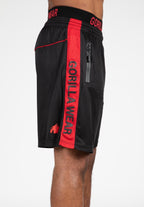 Gorilla Wear Atlanta Shorts - Svart/Röd - Gorilla Wear | Kraft & Kontroll