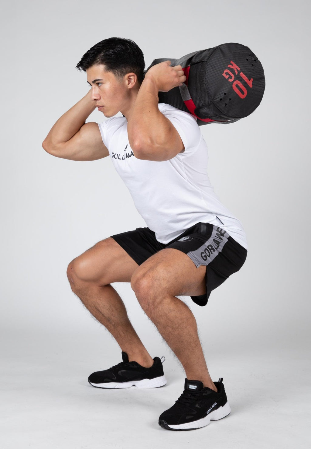 Gorilla Wear Atlanta Shorts - Svart/Grå - Gorilla Wear | Kraft & Kontroll