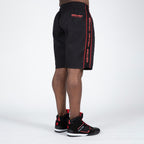 Gorilla Wear Buffalo Old School Workout Shorts - Svart/Röd - Gorilla Wear | Kraft & Kontroll
