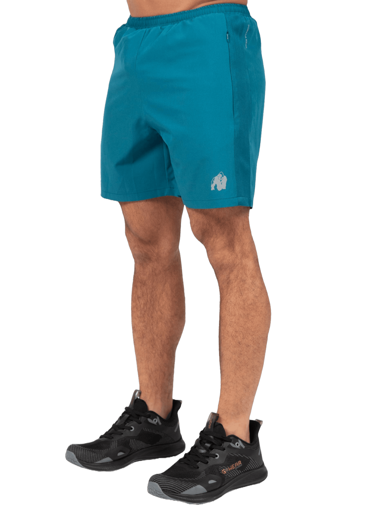 Gorilla Wear Lubec Shorts - Petrol - Gorilla Wear | Kraft & Kontroll