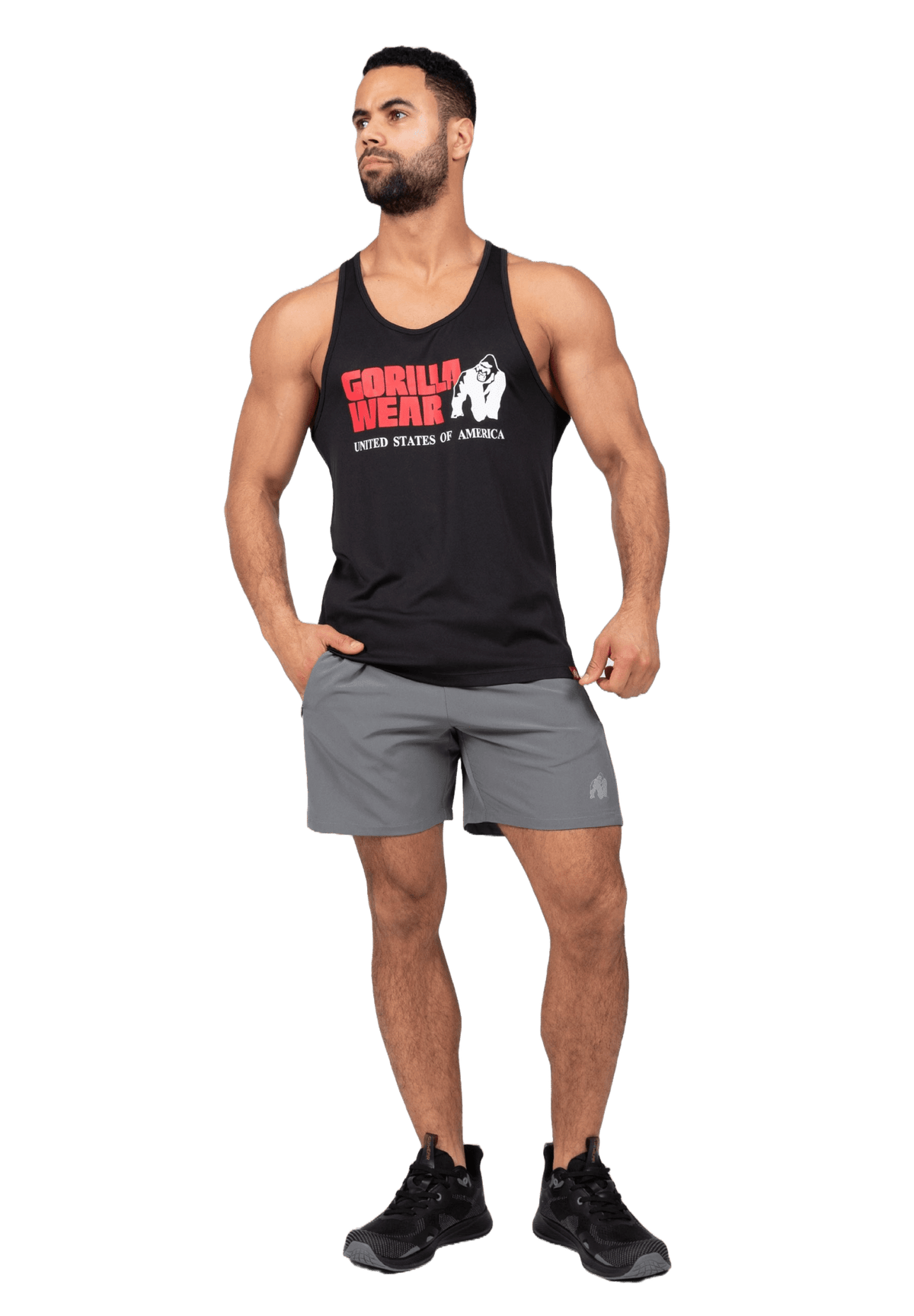 Gorilla Wear Lubec Shorts - Anthracite - Gorilla Wear | Kraft & Kontroll