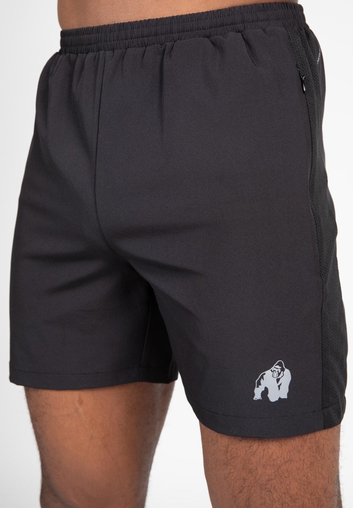 Gorilla Wear Lubec Shorts - Svart - Gorilla Wear | Kraft & Kontroll
