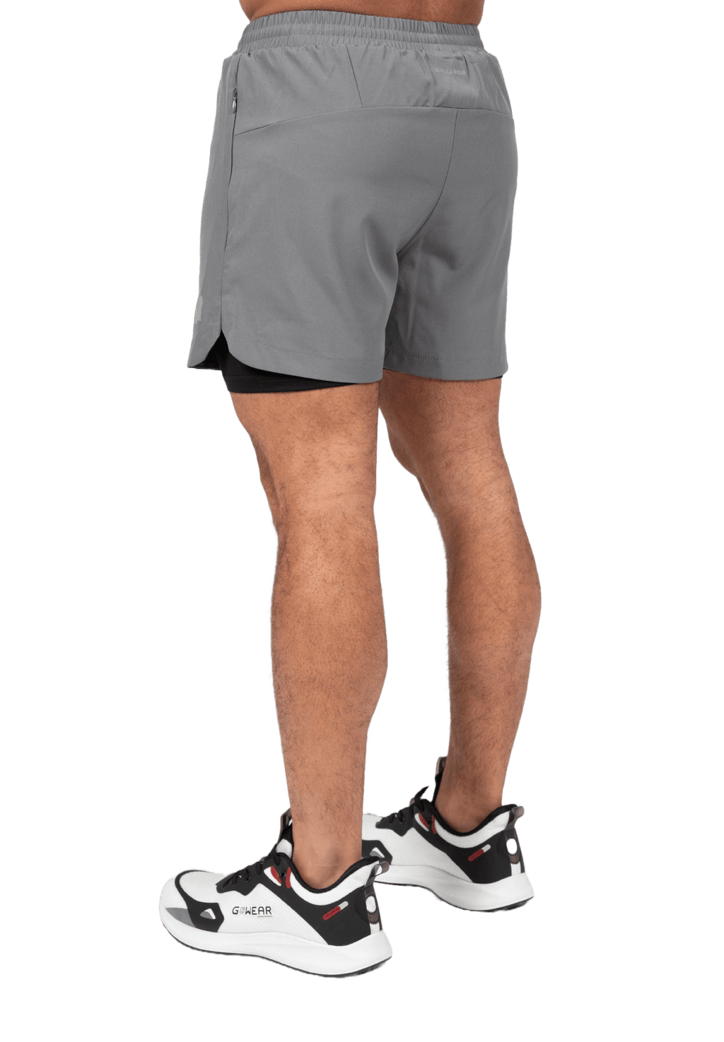 Gorilla Wear Cortez 2-In-1 Shorts - Anthracite - Gorilla Wear | Kraft & Kontroll