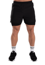 Gorilla Wear Cortez 2-In-1 Shorts - Svart - Gorilla Wear | Kraft & Kontroll