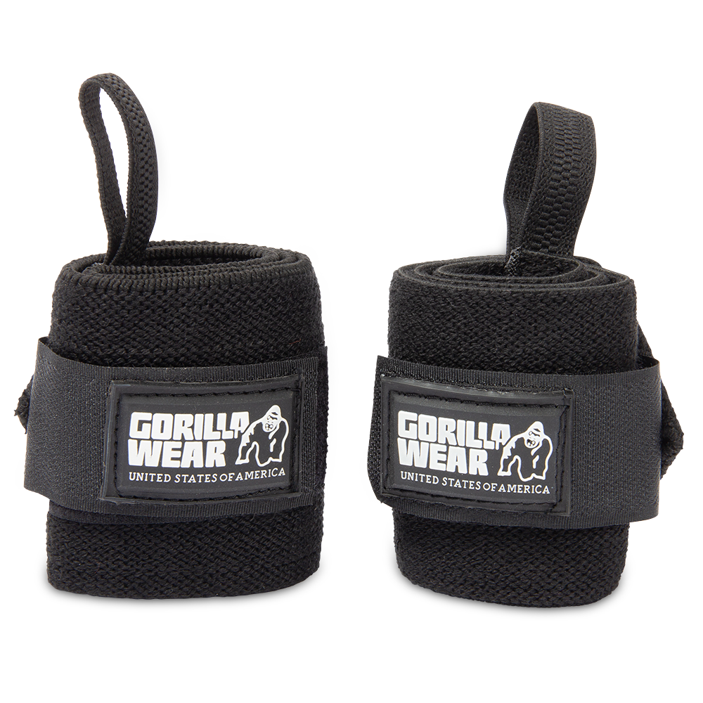 Gorilla Wear Wrist Wraps Basic - Svart